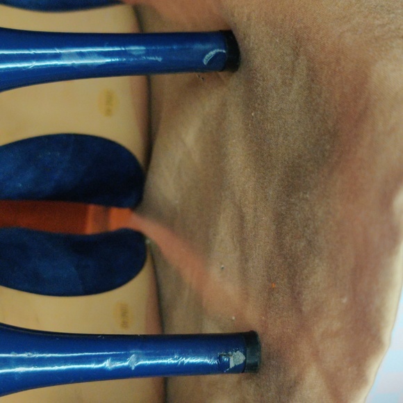 Vince Camuto Blue Velvet Size 10M - Picture 7 of 7